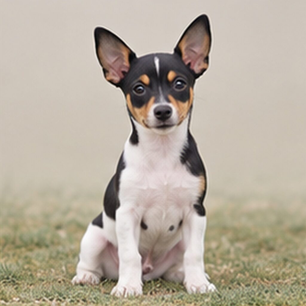 Small, energetic Rat Terrier with a short, smooth coat and alert posture