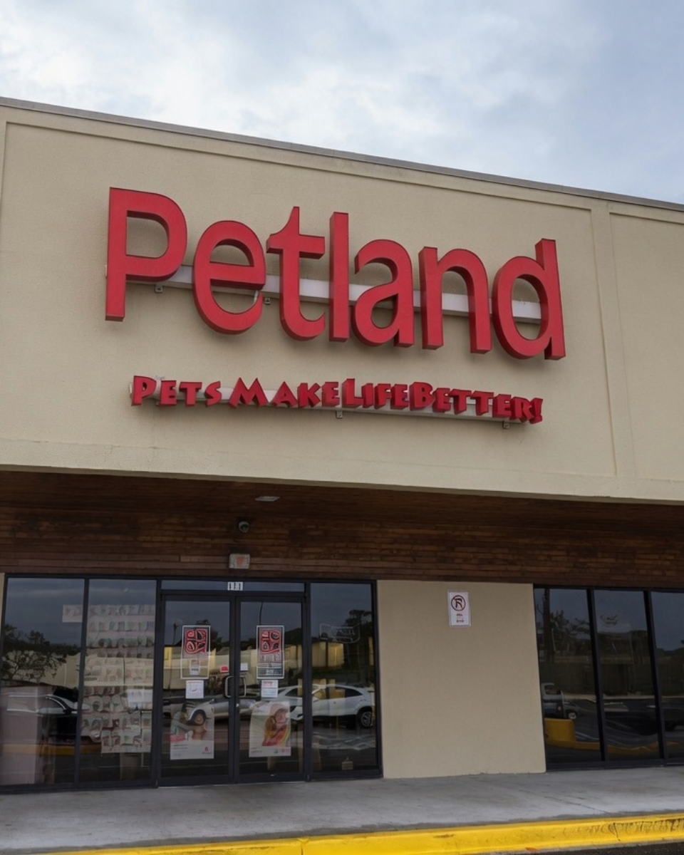 The Petland Summerville storefront on Bacons Bridge Road